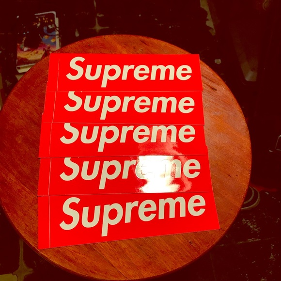 big supreme sticker